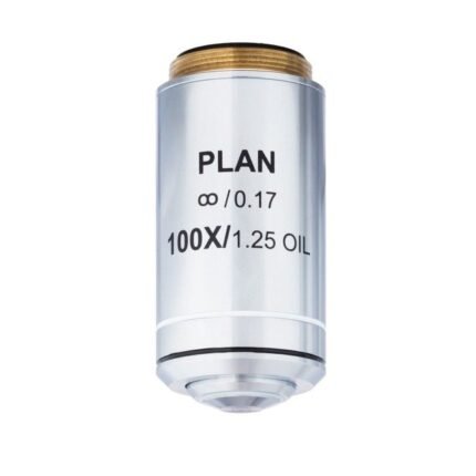AmScope PA100X-INF-V300 100X (Oil) Infinity Plan Microscope Objective