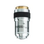 AmScope PH100X 100X Oil-immersion Phase-contrast Achromatic Microscope Objective Lens