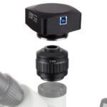 AmScope AD-C65-CX 0.65X C-mount Camera Adapter for Microscopes with CX Photo-port - Image 2