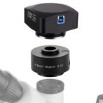 AmScope AD-C05-CX 0.5X C-mount Camera Adapter for Microscopes with CX Photo-port - Image 3