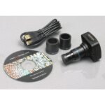 AmScope H800-96S-3M 0.7X-5X Zoom Inspection Microscope + 3MP USB 2.0 C-mount Camera - Image 8