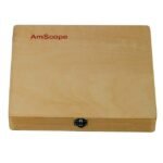 AmScope PS100E 100pc Prepared Glass Microscope Slides in Wood Case with Plant/Botany, Bacteria and Fungus Specimens - SET E - Image 2